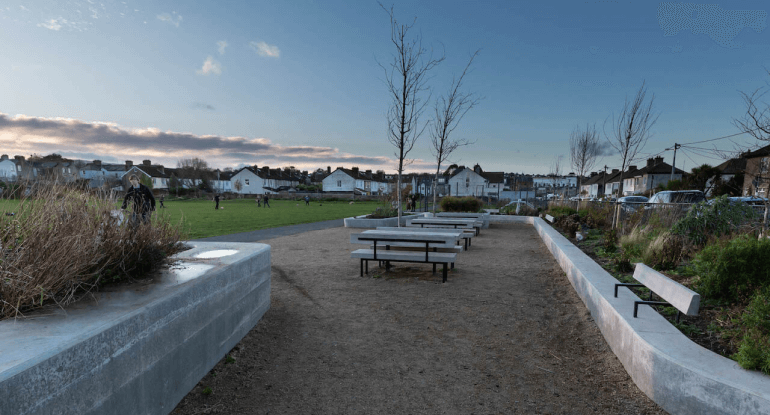 Hudson Road Park, Glenageary, Dun-Laoghaire.